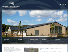 Tablet Screenshot of geerkens-hippico.be